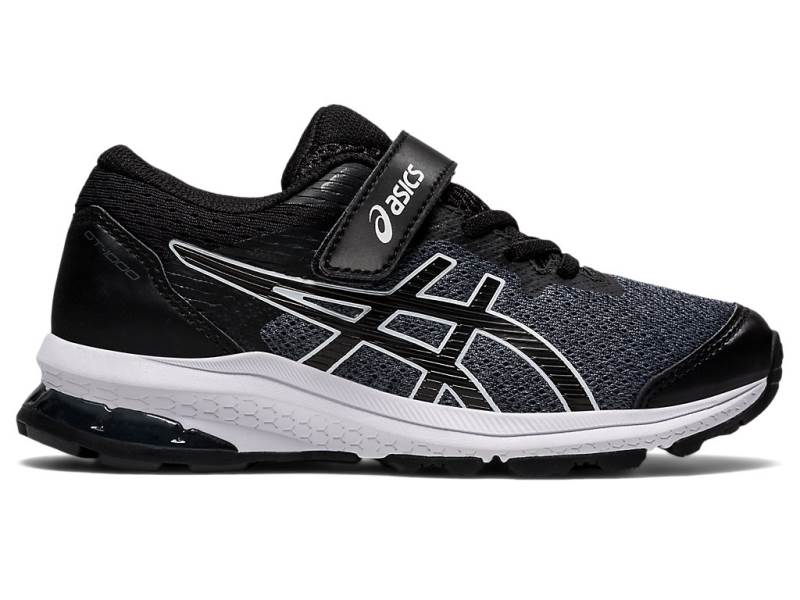 Dětské Běžecké Boty Asics GT-1000 PS Černé 09758BJGW